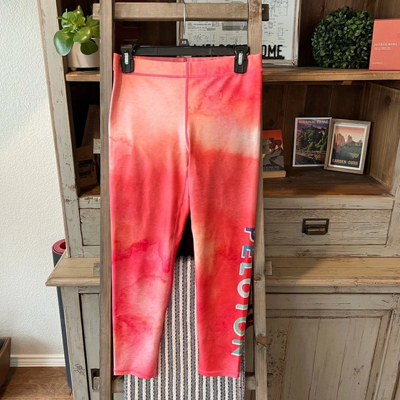 Terez watercolor peloton leggings size medium - Picture 1 of 6